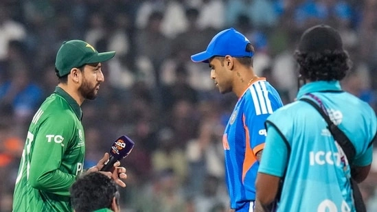 Suryakumar Yadav Salman Ali Agha India Pakistan T20 World Cup 2026 IND vs PAK no handshake controversy India Pakistan rivalry cricket news T20 World Cup toss incident India captain Suryakumar Yadav Pakistan captain Salman Ali Agha cricket tensions Asia