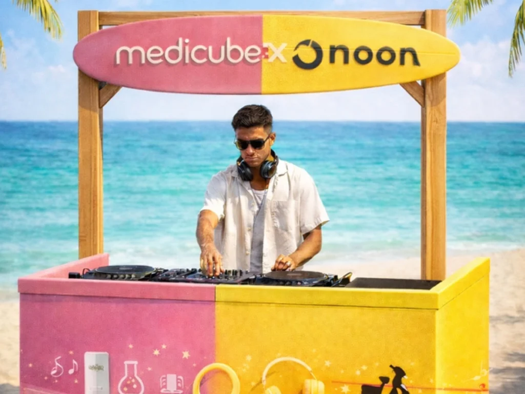 medicube Middle East launch medicube Dubai event K beauty brand Dubai medicube noon partnership medicube on noon Korean skincare Dubai K beauty Middle East medicube capsule cream boba cream medicube viral skincare Dubai beauty launch event K beauty fans Dubai Korean clinical skincare medicube UAE noon beauty products authentic