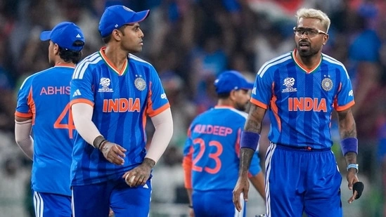 Suryakumar Yadav Team India Pakistan match T20 World Cup India vs Pakistan BTS video BCCI clip Suryakumar Yadav captaincy India Pakistan rivalry T20 World Cup 2026 India Pakistan cricket news Suryakumar Yadav team huddle kisi se kuch bolna nahi India vs Pakistan result India Super 8 qualification