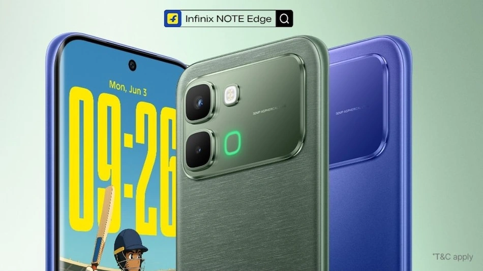 Infinix Note Edge 5G launch India Infinix Note Edge price Infinix Note Edge specifications Infinix Android 16 phone Infinix XOS 16 smartphone Infinix curved AMOLED display phone Infinix 120Hz screen mobile Infinix 6500mAh battery phone Infinix Dimensity 7100 smartphone Infinix mid range phone India Infinix new phone