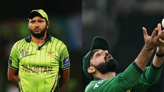 Shahid Afridi Shadab Khan controversy Pakistan cricket news T20 World Cup 2026 Afridi reaction Shadab India World Cup comment Pakistan vs India cricket Afridi beta perform karo Pakistan Super 8 match Pakistan cricket criticism PCB warning Shadab Khan Afridi