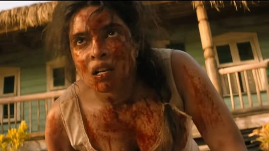 The Bluff review Priyanka Chopra The Bluff movie review The Bluff Amazon Prime Video Priyanka Chopra action film The Bluff cast The Bluff release date The Bluff rating pirate movie review Priyanka Chopra brutal role female led action films Amazon Prime new movie The Bluff director Frank E Flowers The Bluff story