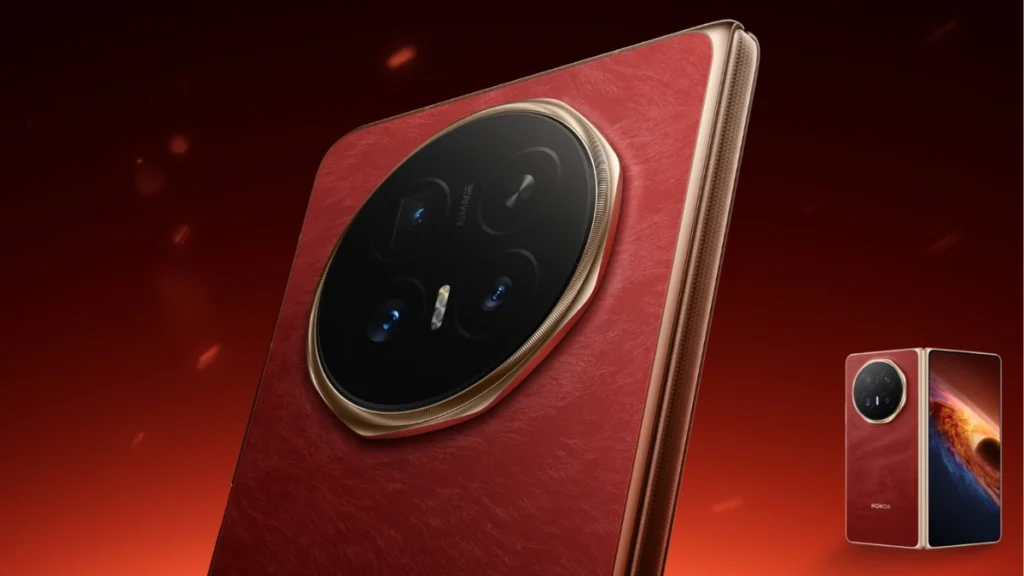 Honor Magic V6 Honor Magic V6 design Hono Magic V6 red colour Honor Magic V6 Red Rabbit Honor Magic V6 hinge durability Honor Magic V6 launch date Honor Magic V6 global launch Honor Magic V6 China launch Honor Magic V6 specifications Honor Magic V6 features Honor Magic V6 camera module