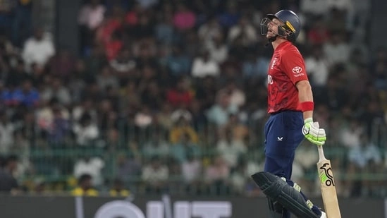 Harry Brook Jos Buttler T20 World Cup 2026 England cricket news Jos Buttler form slump Harry Brook support statement England vs New Zealand Super 8 Colombo T20 cricket updates Jos Buttler duck Lockie Ferguson dismissal England semi final Mumbai T20 World Cup England captain comments Ben Duckett