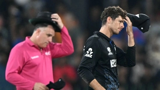 Mitchell Santner New Zealand cricket Pakistan vs Sri Lanka T20 World Cup 2026 ICC T20 World Cup Super 8 New Zealand semi final hopes Pakistan net run rate scenario England vs New Zealand T20 match Colombo cricket match report Black Caps captain reaction Pakistan qualification equation T20 World Cup points table