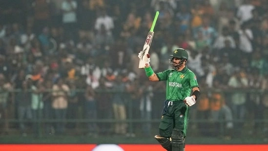 Sahibzada Farhan century Pakistan vs Sri Lanka T20 World Cup Super 8 clash Pakistan 212 for 8 Farhan 100 off 60 Pakistan cricket news Babar Azam dropped Pakistan selection shock Fakhar Zaman 84 off 42 Sri Lanka vs Pakistan live score Pallekele cricket match