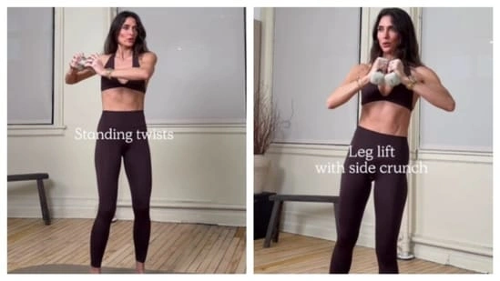 Melissa Wood workout standing exercises at home home workout without gym build toned body at home summer body workout standing core exercises no equipment workout full body standing workout easy home fitness routine quick fat burning exercises