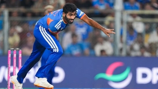 Jasprit Bumrah yorker bowling James Anderson praise Bumrah India vs England semifinal T20 World Cup 2026 Bumrah death overs bowling India cricket team fast bowler Bumrah performance Wankhede Stadium