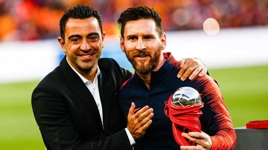 Lionel Messi Barcelona return controversy Xavi Hernandez Messi return claim Mateu Alemany Barcelona statement Barcelona Messi transfer saga Joan Laporta Messi return debate Barcelona news Lionel Messi