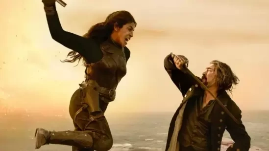 Priyanka Chopra The Bluff movie The Bluff streaming success The Bluff Prime Video movie Priyanka Chopra pirate film The Bluff OTT viewership record The Bluff streaming chart number one Prime Video original