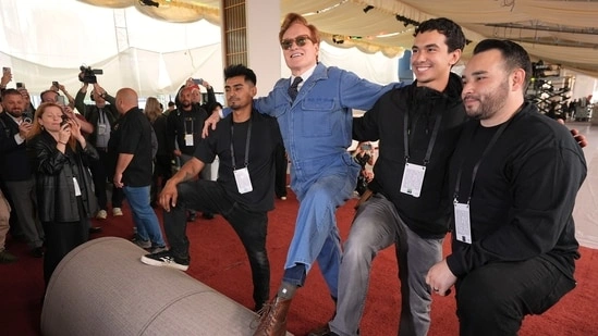 Oscars 2026 security Oscars 2026 news Academy Awards 2026 ceremony Dolby Theatre Oscars event Hollywood awards show Oscars safety measures Conan OBrien Oscars host Academy Awards security FBI warning California drone threat Oscars red carpet event Hollywood film awards Oscars ceremony Los