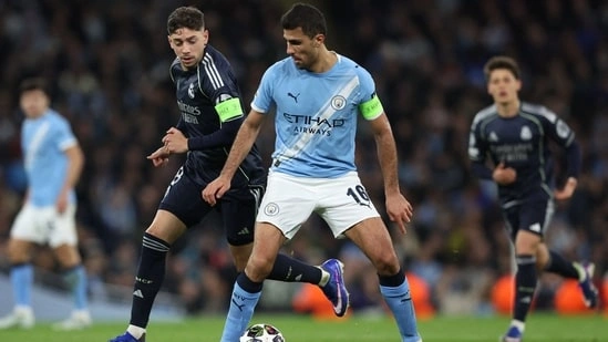 Rodri transfer news Manchester City Rodri Real Madrid transfer Rodri La Liga return Rodri interview Manchester City news Real Madrid transfer rumours Rodri future Manchester City