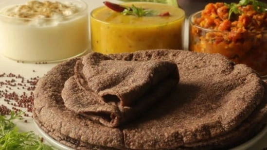 ragi roti recipe healthy ragi roti soft ragi roti how to make ragi roti ragi benefits weight loss ragi for diabetes high fiber roti recipe finger millet roti healthy indian flatbread