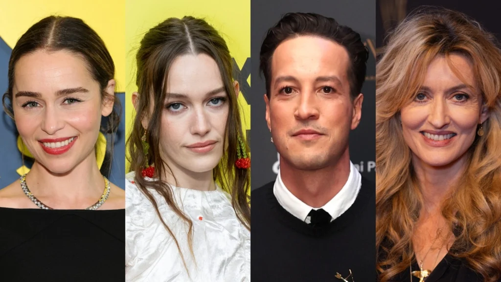 When Darkness Loves Us film James Ashcroft horror movie Emilia Clarke horror film Cannes Film Market 2026 horror movies 2027 upcoming horror films Emilia Clarke new movie Victoria Pedretti film Marlon