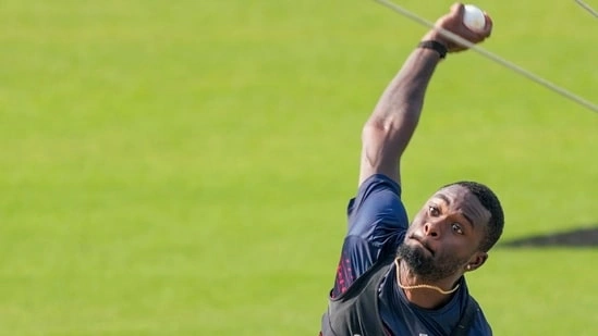 West Indies cricket match abandoned dangerous pitch cricket Jayden Seales Jeremiah Louis injury cricket West Indies Championship Sir Vivian Richards Stadium cricket news player hit helmet cricket safety issue