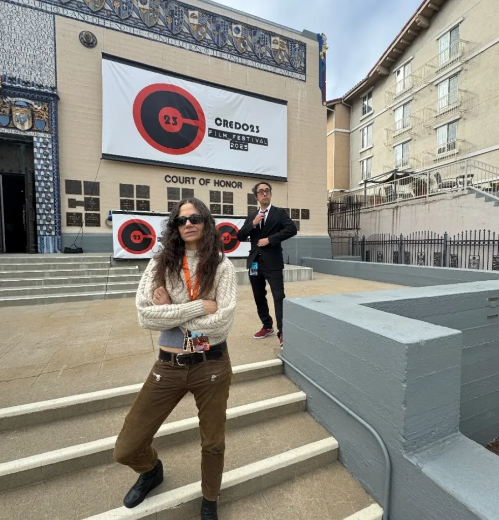 Justine Bateman AI free films Credo 23 film festival AI free cinema human filmmaking streaming platform