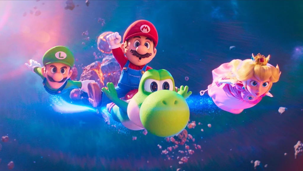 Super Mario Galaxy Movie box office Super Mario Galaxy Movie earnings Easter box office 2026 global box office report Mario movie 2026 opening weekend animated movie record 2026 Hollywood box office news