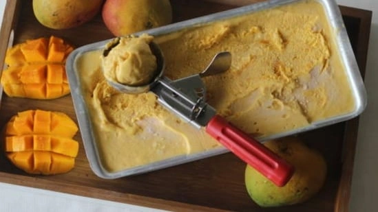 healthy mango ice cream recipe mango rice ice cream no churn ice cream recipe mango dessert summer healthy dessert recipe homemade ice cream without cream mango ice cream without machine easy mango