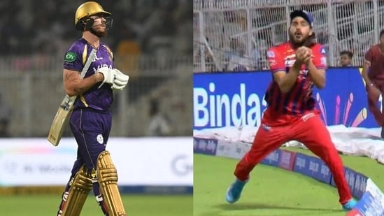 IPL 2026 controversy Finn Allen dismissal IPL umpiring controversy KKR vs LSG match Digvesh Rathi catch boundary debate IPL catch rule controversy IPL third umpire decision IPL replay controversy cricket umpiring