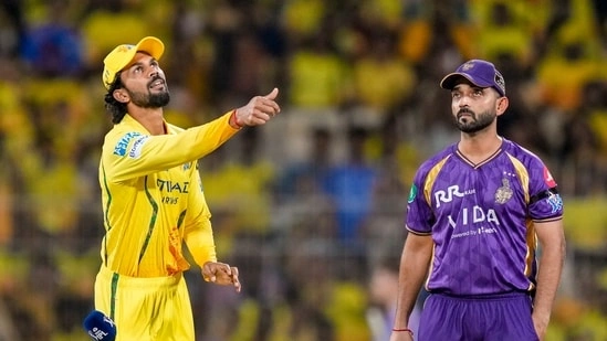CSK vs KKR black armband IPL 2026 Chennai Super Kings KKR black band reason CD Gopinath tribute IPL Chennai match news IPL 2026 updates Indian Premier League news CSK KKR match Chennai tribute Indian