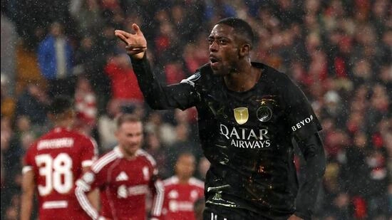 PSG vs Liverpool Champions League PSG win Liverpool loss Ousmane Dembele goals PSG 4 0 aggregate PSG quarter final win Champions League 2026 PSG performance Liverpool Champions League exit PSG vs