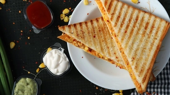 high protein vegetarian breakfast vegetarian sandwich recipe high protein breakfast India chickpea sandwich recipe healthy breakfast recipe vegetarian protein rich breakfast veg high protein recipe easy breakfast