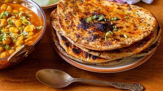 Baisakhi recipe Amritsari kulcha recipe chole kulcha Punjabi food Baisakhi special recipe Indian festive food healthy kulcha recipe whole wheat kulcha chole recipe Punjabi chole homemade kulcha recipe stuffed kulcha