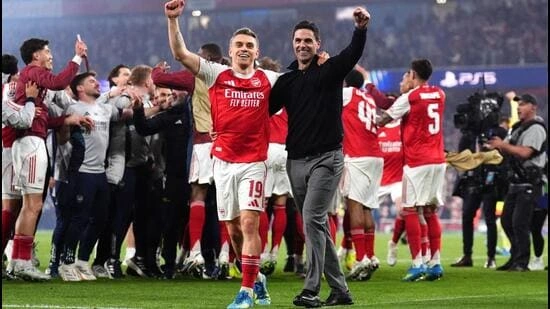 Arsenal Champions League final Arsenal vs Atletico Madrid Bukayo Saka goal Arsenal win UCL semifinal