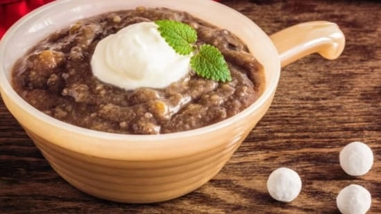 makhana chocolate porridge healthy breakfast recipe fox nuts porridge protein rich breakfast easy porridge
