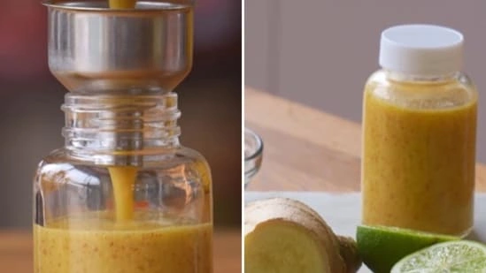 mango gut shot recipe gut health drink fibre rich smoothie antioxidant drink summer