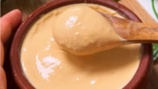 healthy mishti doi recipe sugar free mishti doi low calorie dessert high protein dessert Bengali dessert